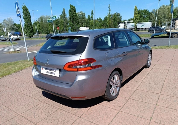 Peugeot 308 cena 48900 przebieg: 121572, rok produkcji 2019 z Pogorzela małe 121